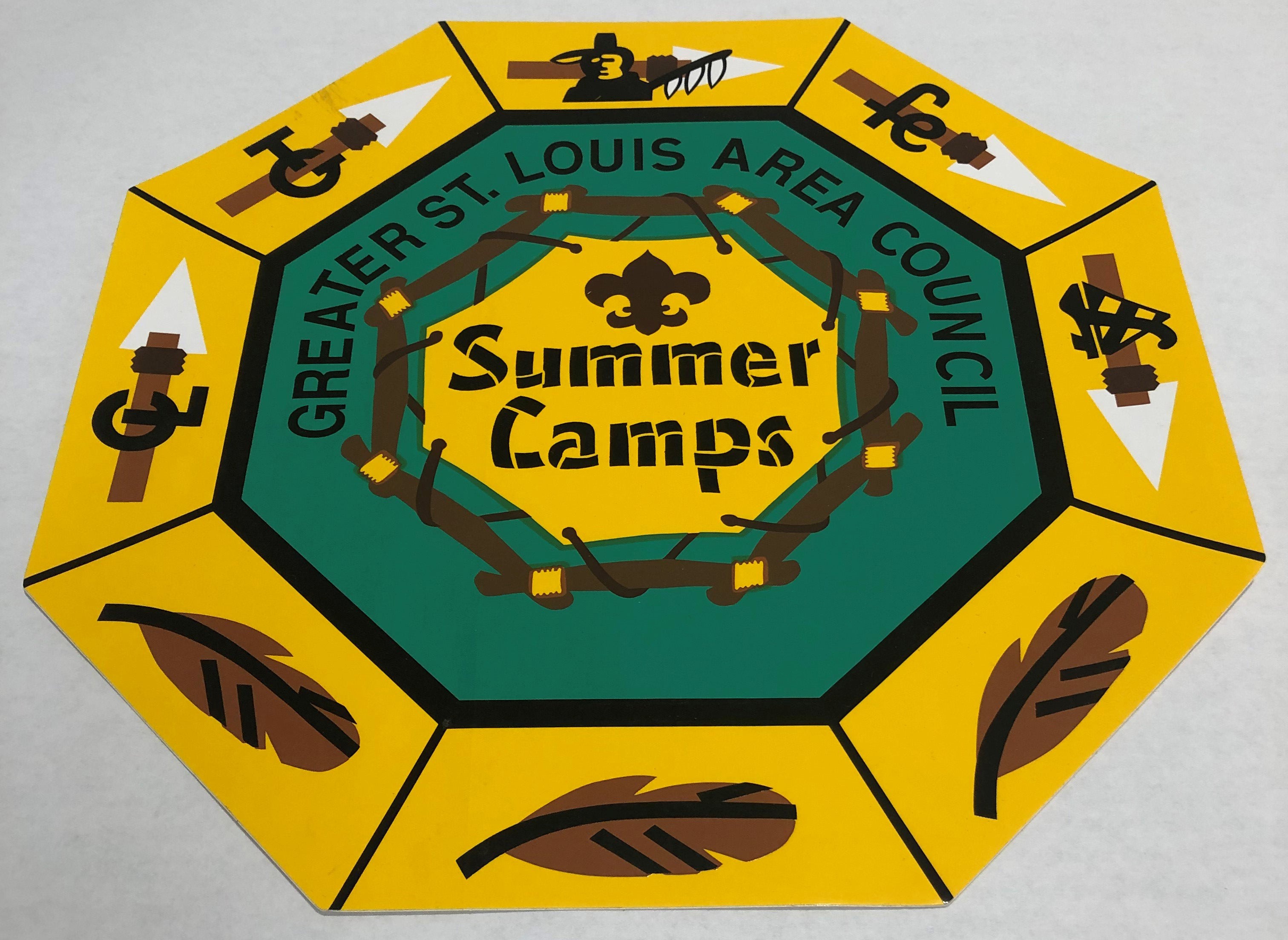 Sticker GSLAC Summer Camp Segment Program Large Gateway Traders