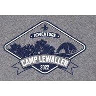 T-Shirt 2022 Camp Lewallen Graphite Heather