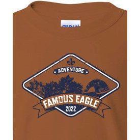 T-Shirt 2022 Famous Eagle Texas Orange