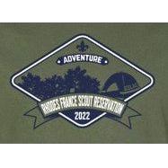 T-Shirt 2022 Rhodes France Military Green