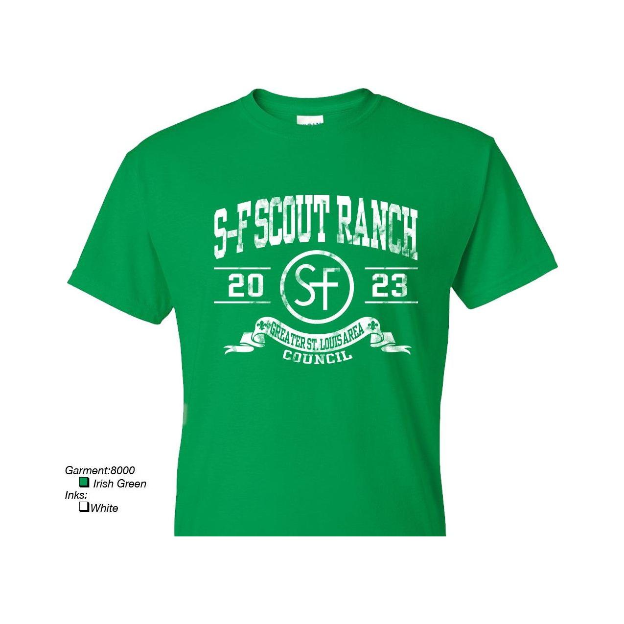 T-Shirt 2023 S-F Irish Green