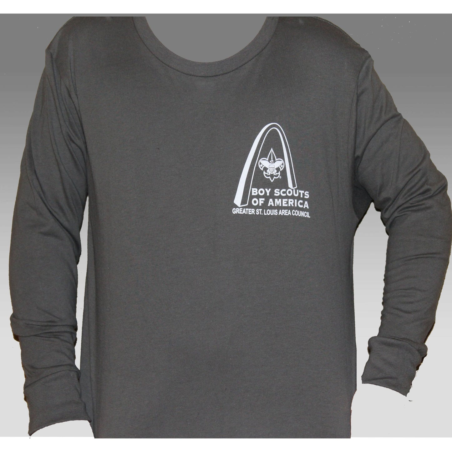 Shirt Long Sleeve Youth - GSLAC - Gray