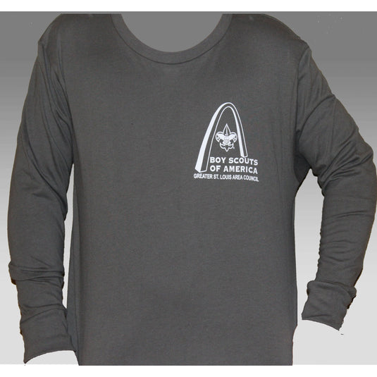 Shirt Long Sleeve  Youth  - GSLAC - Gray