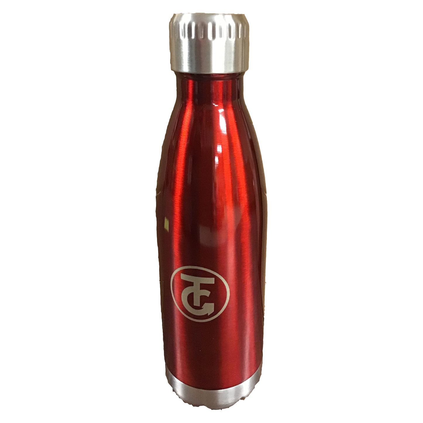 Water Bottle Stainless Gamble - red