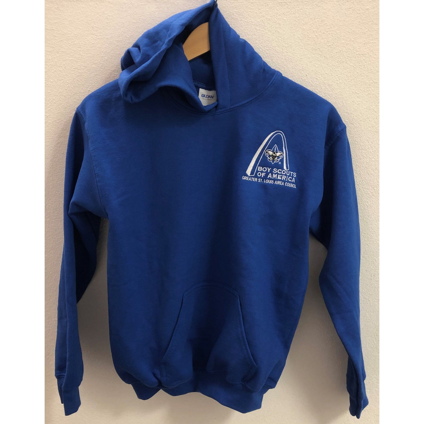Hoodie - GSLAC Arch - Youth Royal Blue - Embroidered Logo