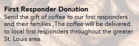 Coffee - First Responder Donation