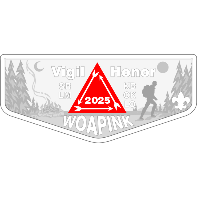 Emblem Woapink 2025 Vigil Flap