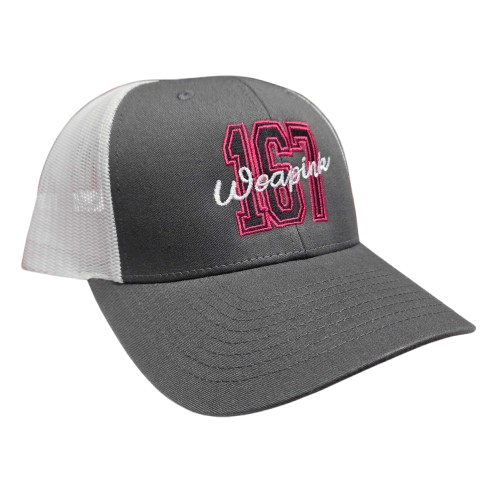 Hat - Woapink Lodge Gray/White