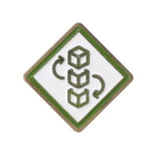 Adventure Pin - Webelos Elective - Modular Design