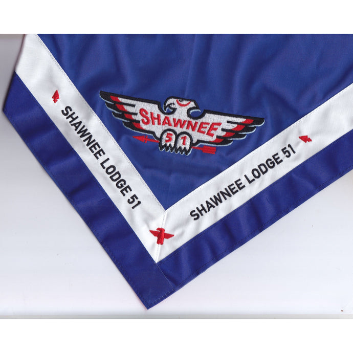Neckerchief Scarf Blue - Shawnee Lodge