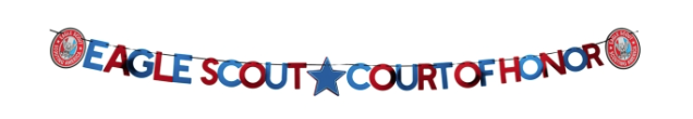 Load image into Gallery viewer, Banner Foil Eagle Scout

