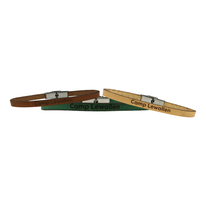 Bracelet 5MM Leather - Camp Lewallen