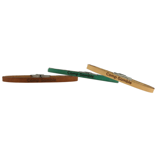 Bracelet 5MM Leather - Camp Gamble