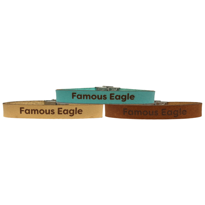 Bracelet 10MM Leather - Famous Eagle