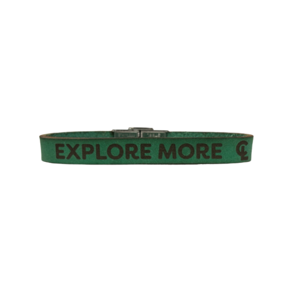 Load image into Gallery viewer, Bracelet 10MM Leather - Explore More CL
