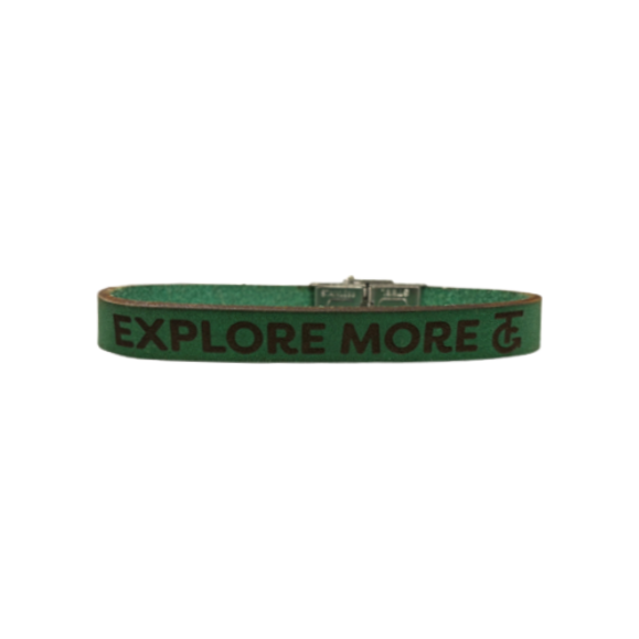 Load image into Gallery viewer, Bracelet 10MM Leather - Explore More TG
