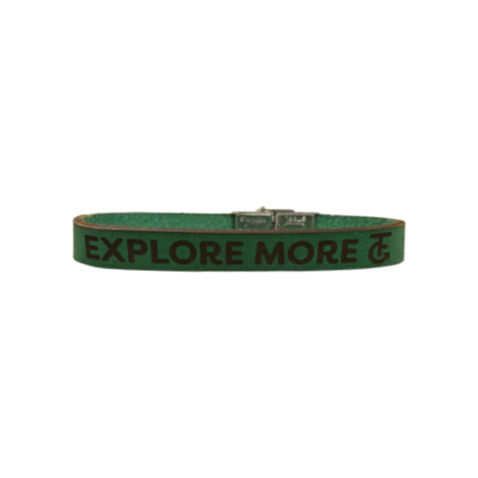 Bracelet 10MM Leather - Explore More TG