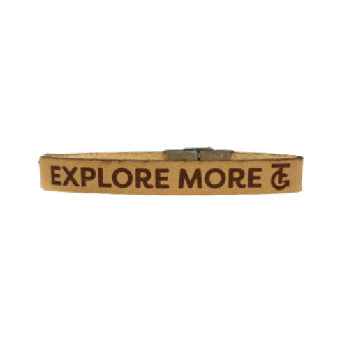 Bracelet 10MM Leather - Explore More TG