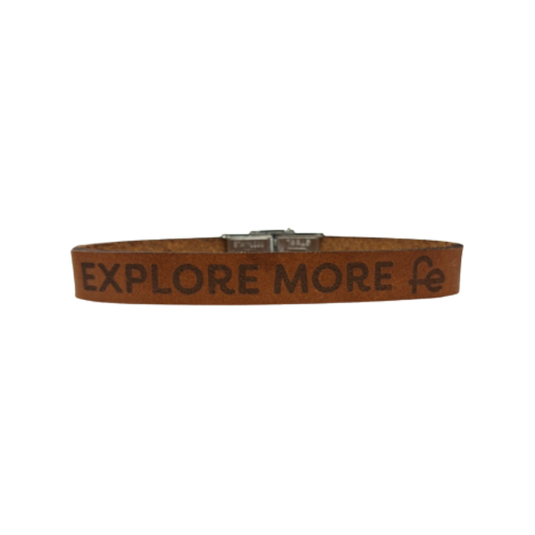 Bracelet 10MM Leather - Explore More FE