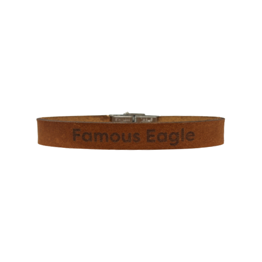 Bracelet 10MM Leather - Famous Eagle
