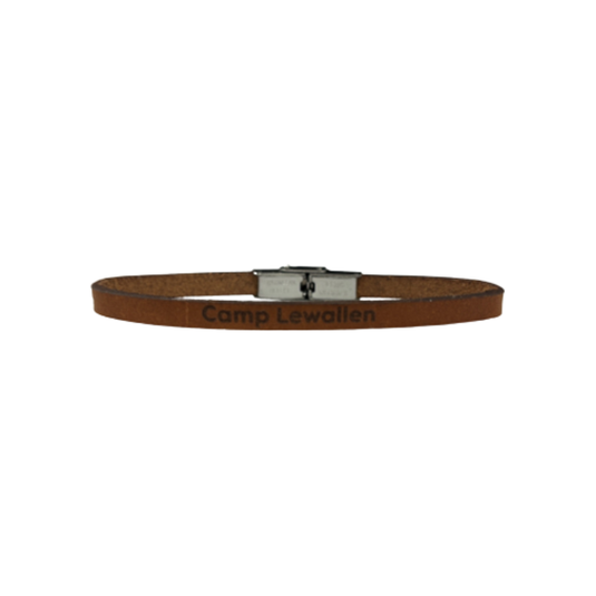 Bracelet 5MM Leather - Camp Lewallen