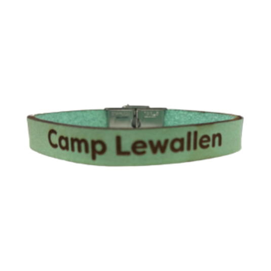 Bracelet 10MM Leather - Camp Lewallen
