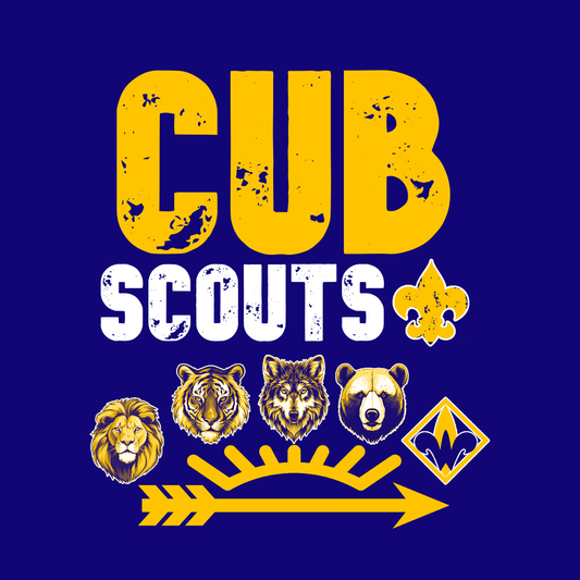 T-Shirt Cub Scouts on Royal