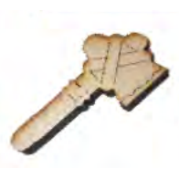 Carving Neckerchief Slide - Native Throwing Hawk