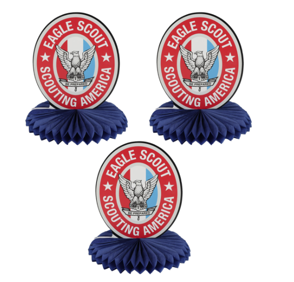 Load image into Gallery viewer, Centerpiece Honeycomb Eagle Scout 3-Pack
