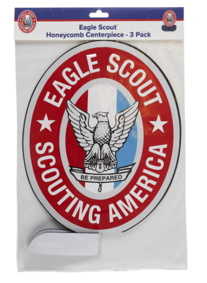 Load image into Gallery viewer, Centerpiece Honeycomb Eagle Scout 3-Pack
