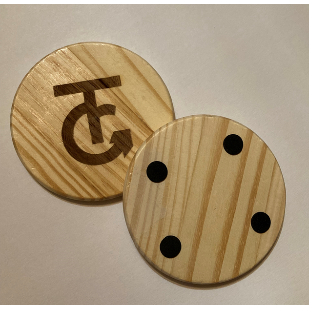 Load image into Gallery viewer, Coaster 2 pk - Camp Gamble
