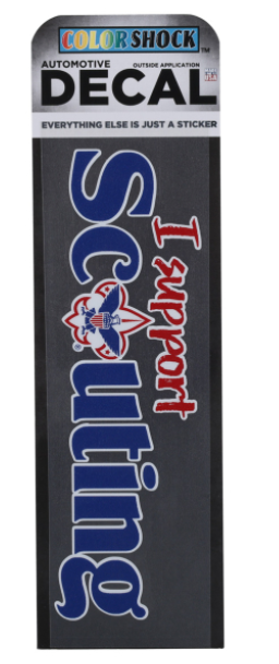 Decal I Support Scouting