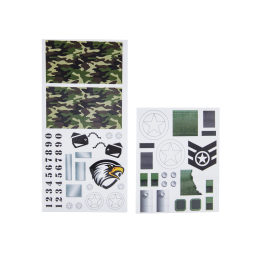 Decal PWD Military Tank