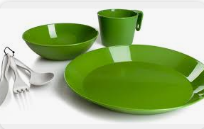 Dining Set with Utensils - GSI Outdoors
