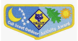 Emblem Cub Scout Outdoor Activity