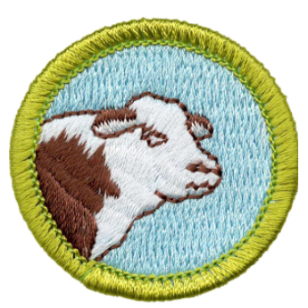 Emblem Merit Badge Animal Science