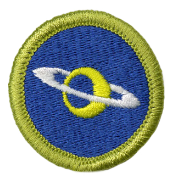Emblem Merit Badge Astronomy