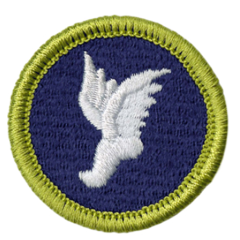 Emblem Merit Badge Athletics