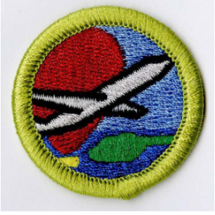 Emblem Merit Badge Aviation