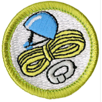 Emblem Merit Badge Climbing