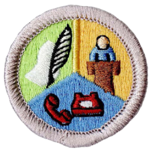 Emblem Merit Badge Communications