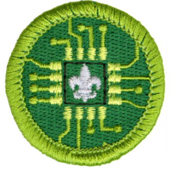 Emblem Merit Badge Digital Technology