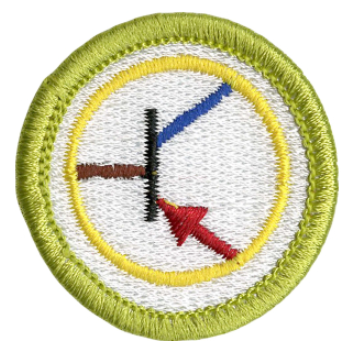 Emblem Merit Badge Electronics