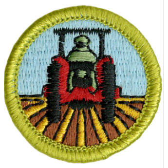 Emblem Merit Badge Farm Mechanics
