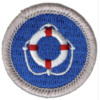 Emblem Merit Badge Lifesaving