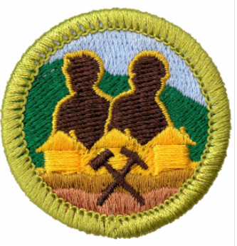 Emblem Merit Badge Mining in Society