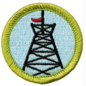 Emblem Merit Badge Pioneering