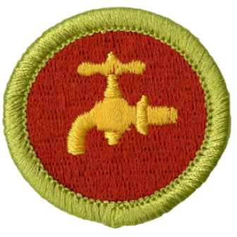 Emblem Merit Badge Plumbing