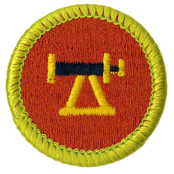 Emblem Merit Badge Surveying