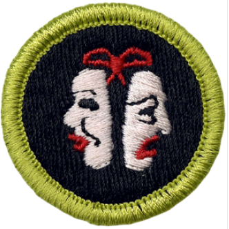 Emblem Merit Badge Theater